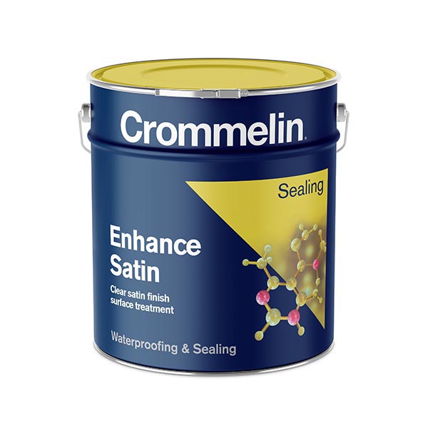 Crommelin Enhance Satin Tintable Clear 13 Litres Solvent Based Concrete