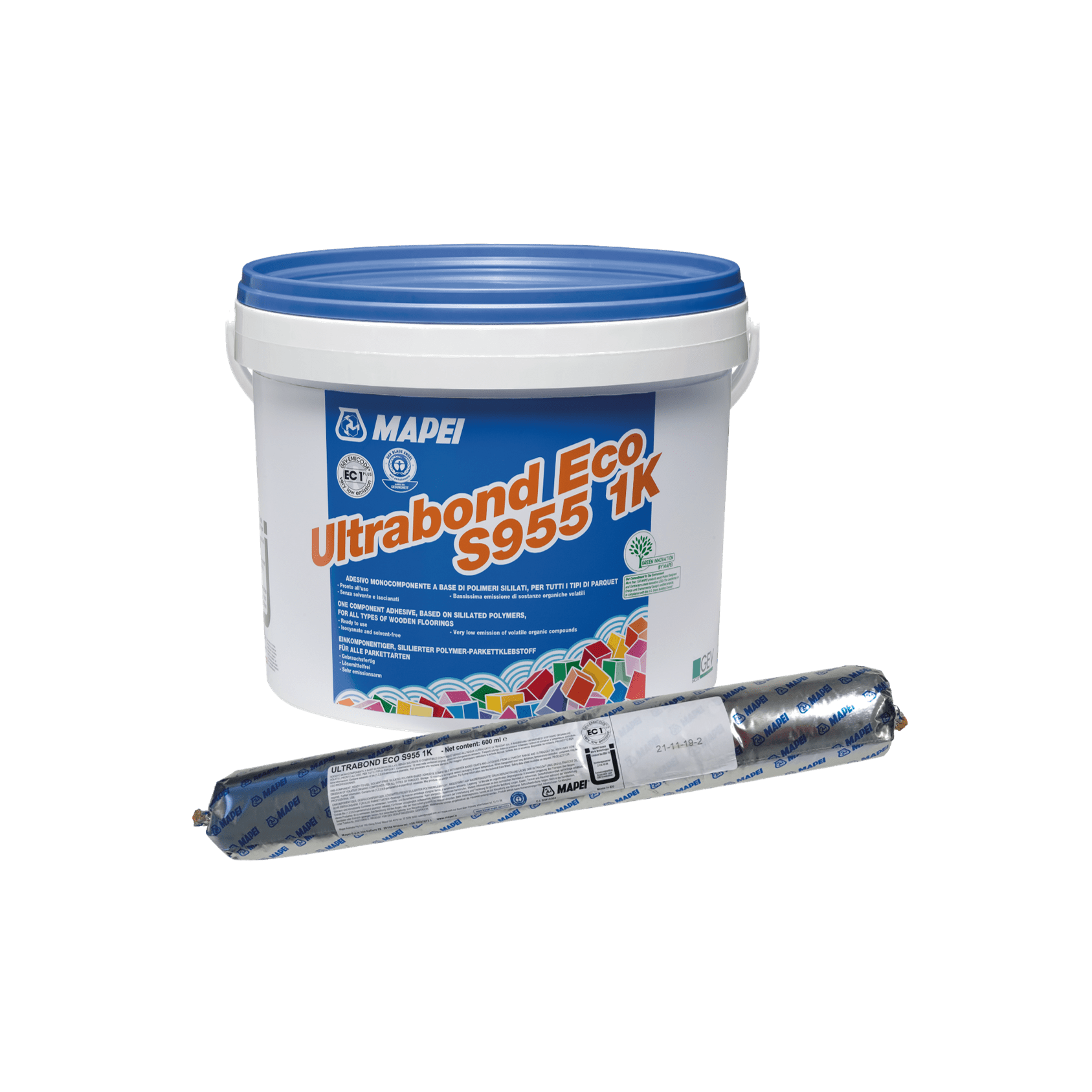 Mapei - Ultrabond ECO 901 - Adhésif premium pour panneaux de fibre de verre - 15.1 L