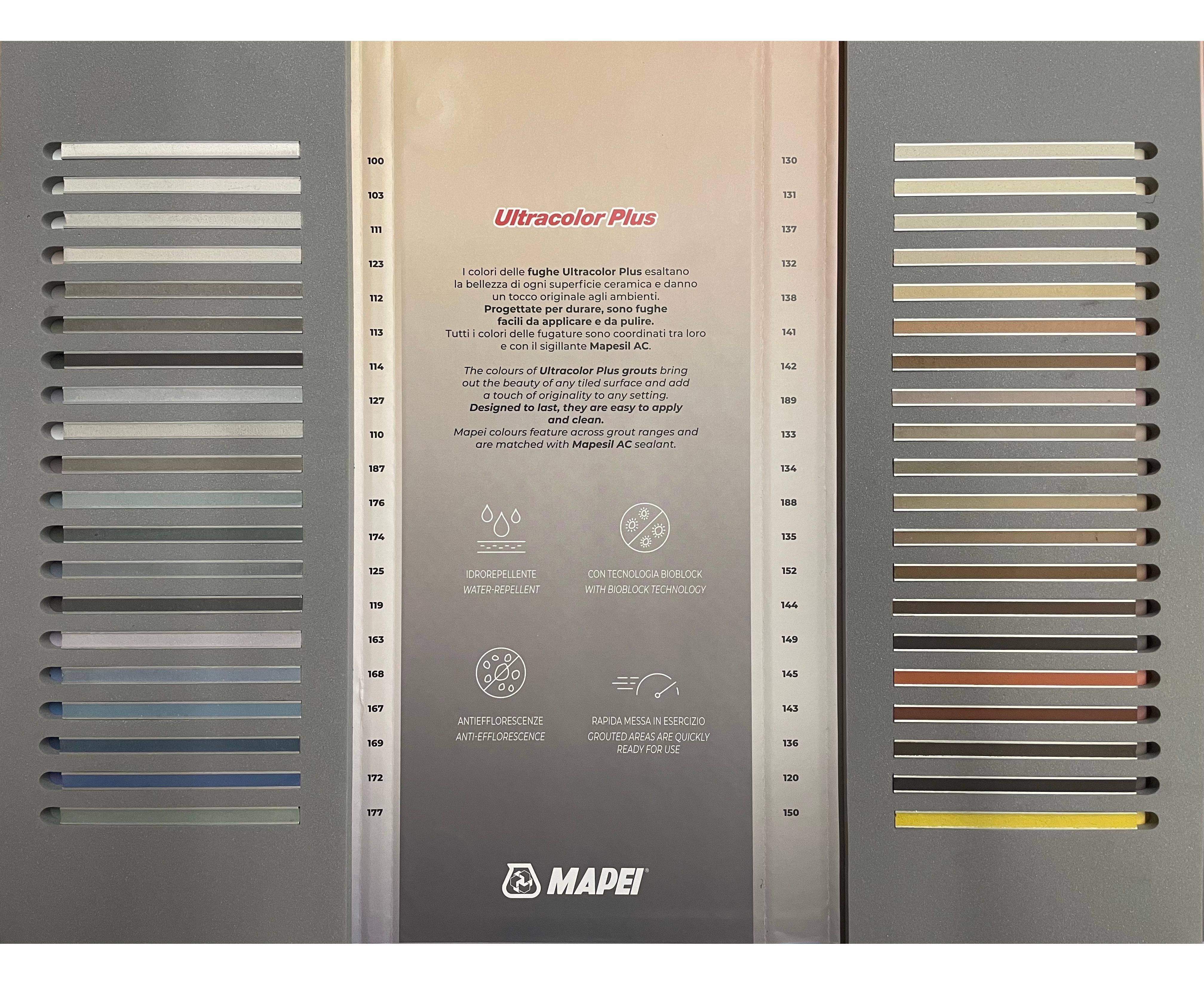 Mapei Color Grout Chart 90 - xkbkgte
