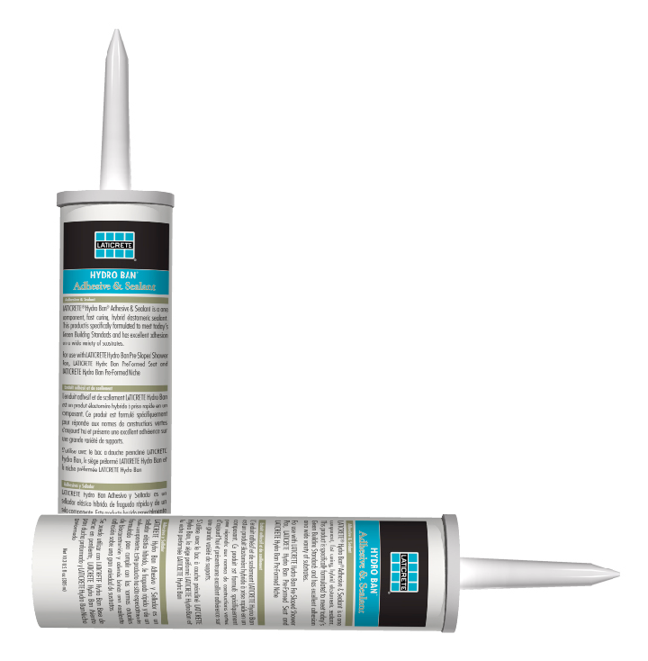 Laticrete HYDRO BAN Adhesive & Sealant Cartridge 6x305ml Waterproofing