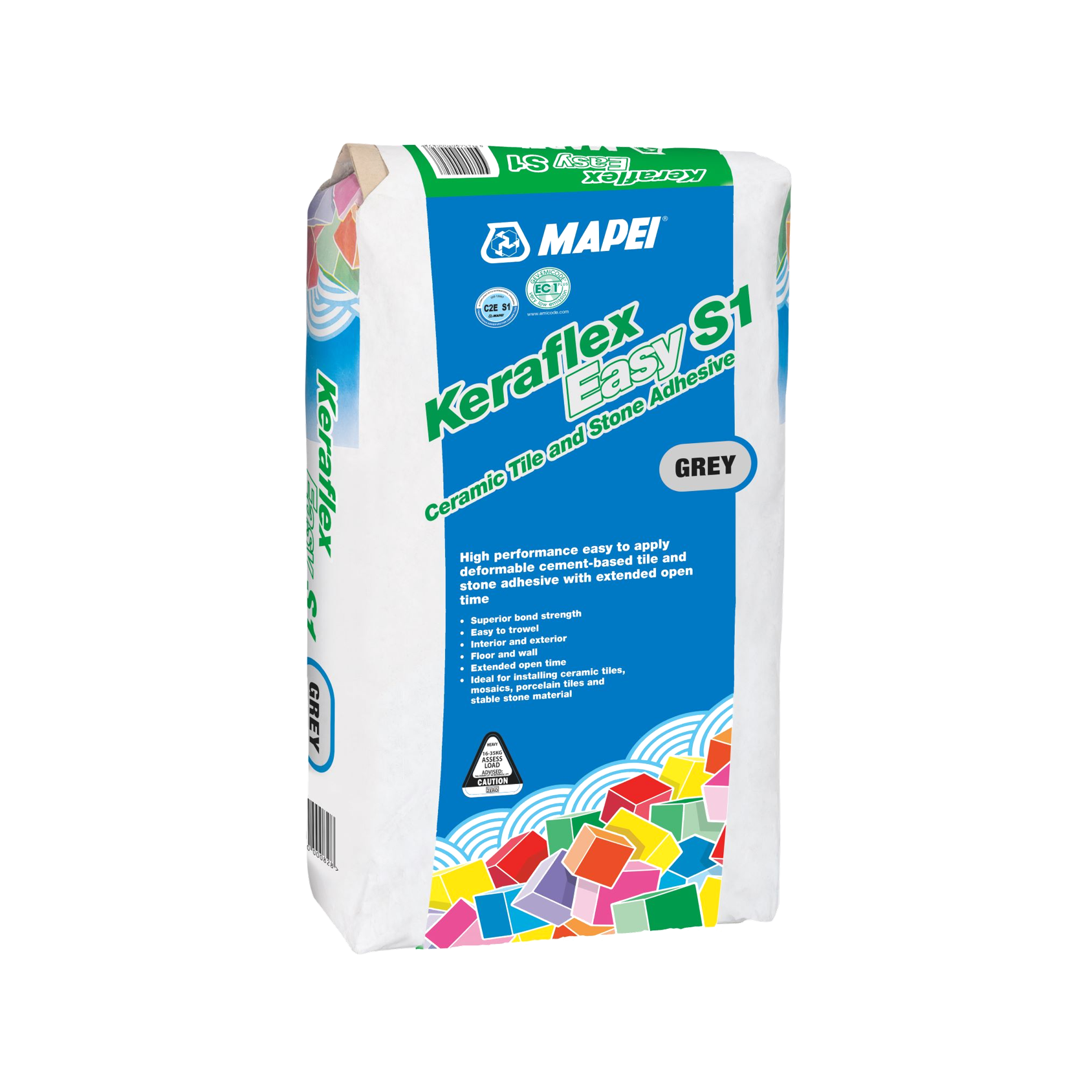 Mapei Keraflex Easy S1 Grey 20kg Tile Adhesive TradieCart