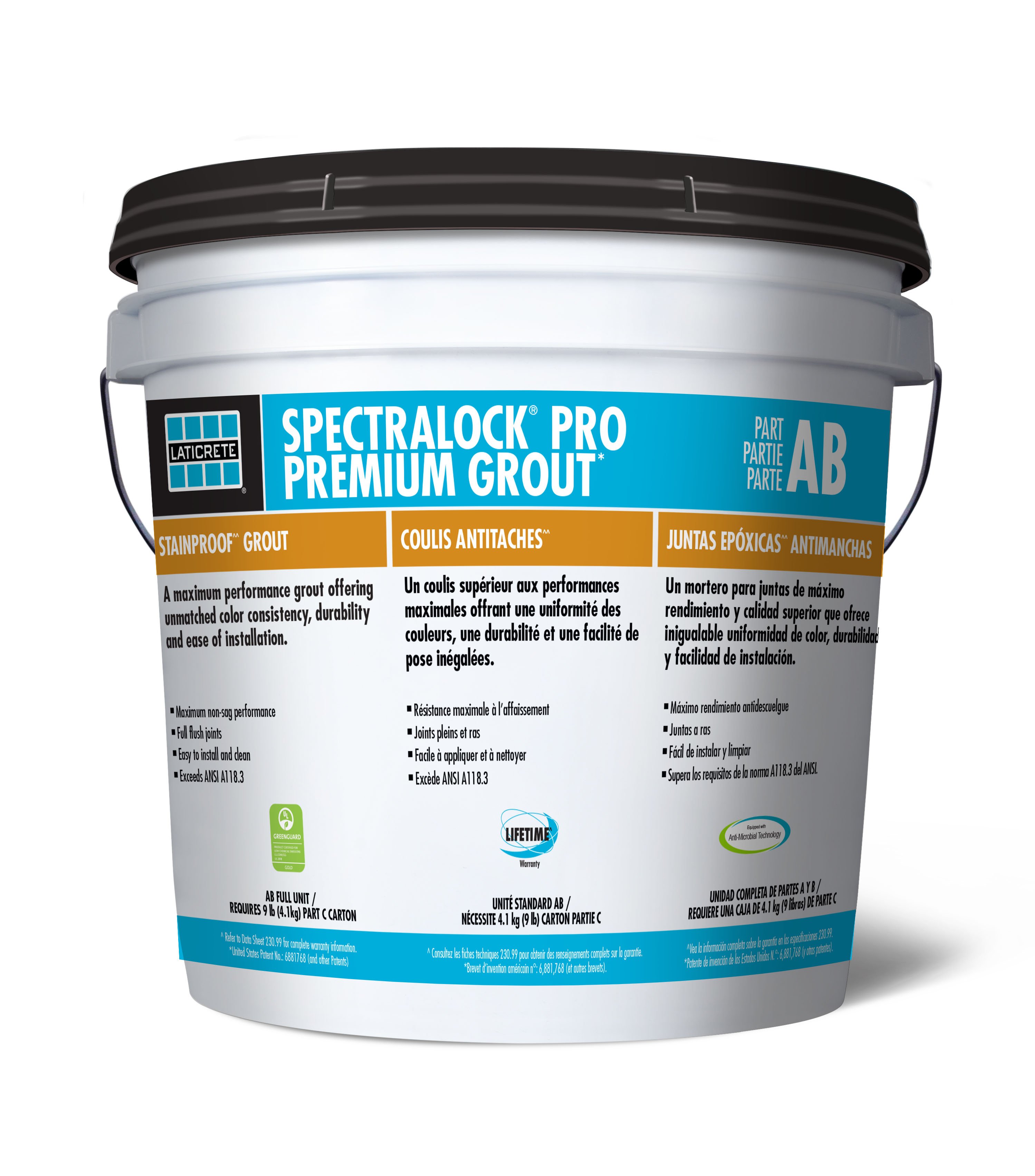 Laticrete Spectralock Pro Part A & B Mini Unit Epoxy Tile Grout