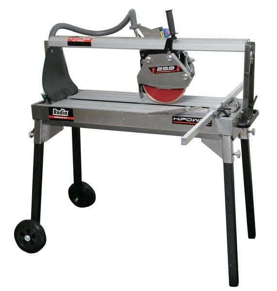 Rodia 259RSHP Tile Saw 900mm 3HP 250mm Blade TradieCart