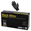 Black Nitro Nitrile Powder Free Disposable Gloves Medium X100 Pack - Tradie Cart