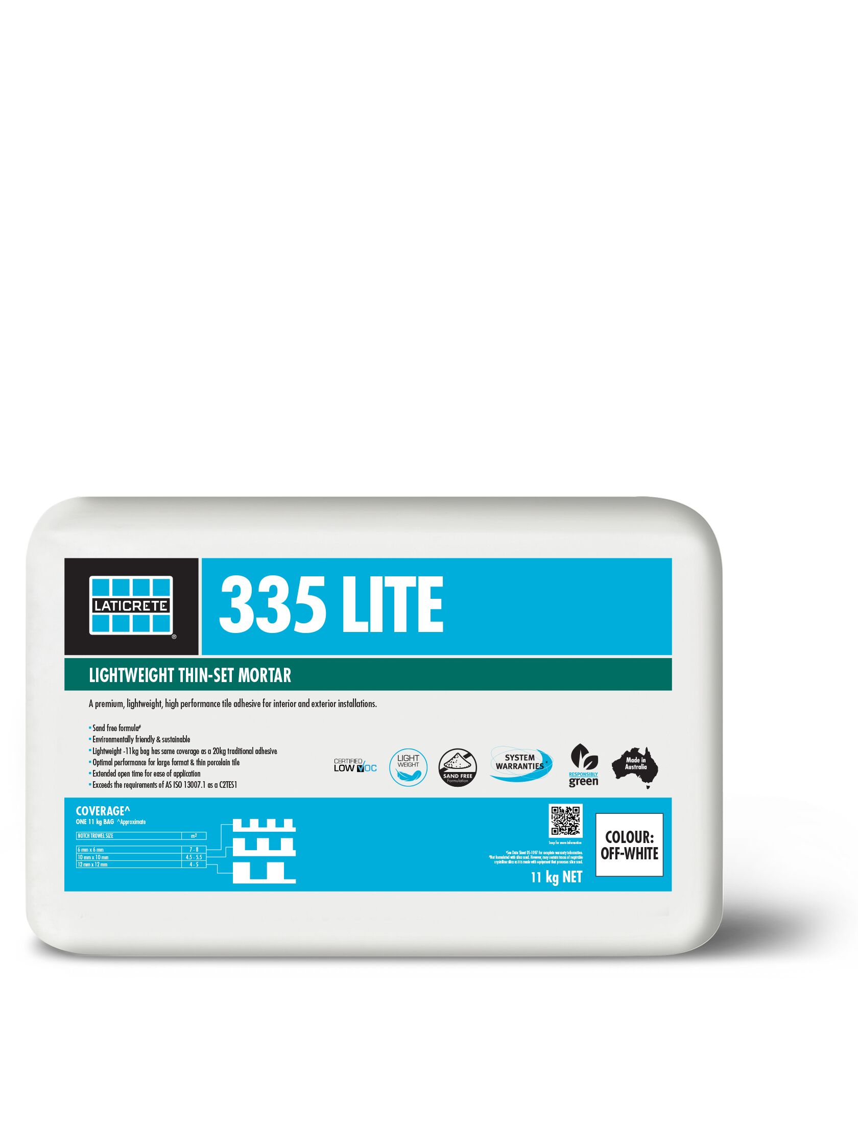 Laticrete 335 Lite Off White 11kg Lightweight Tile Adhesive TradieCart