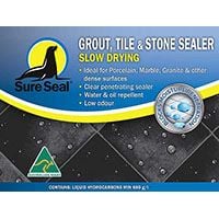 Sure Seal Grout, Tile & Stone Sealer Slow Drying 1 Litre - Tradie Cart