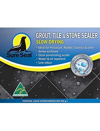 Sure Seal Grout, Tile & Stone Sealer Slow Drying 1 Litre - TradieCart