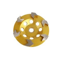 DTA Diamond Grinding Disc Arrow Cup 125mm Course - Tradie Cart