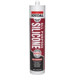 Soudal All Purpose Silicone Grey 300ml - Tradie Cart