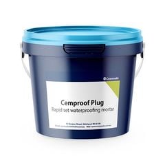 Crommelin Cemproof Plug Grey 20kg Water Plug - Tradie Cart