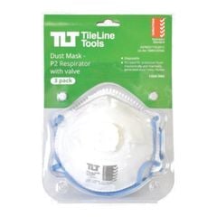 Amark Dust Mask P2 Respirator with valve (3 pack) - Tradie Cart