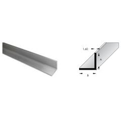 BAT Aluminum Geometric Angle 25mm X 50mm X 1.6mm X 3m Long - Tradie Cart