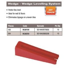 DTA Wedge Levelling Wedges  100pcs - Tradie Cart