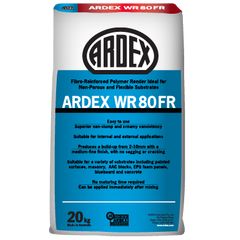 Ardex WR 80 FR 20kg Polymer Modified Render - Tradie Cart