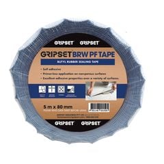 Gripset BRW PF Tape 80mm x 10m - Tradie Cart