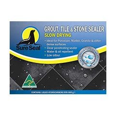 Sure Seal Grout, Tile & Stone Sealer Slow Drying 1 Litre - Tradie Cart