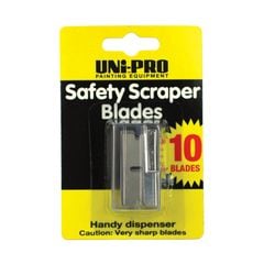 Uni Pro Safety Scraper Replacement Blade 10 Pack - Tradie Cart