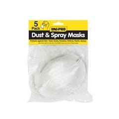 Uni Pro Dust Masks 5 Pack - Tradie Cart