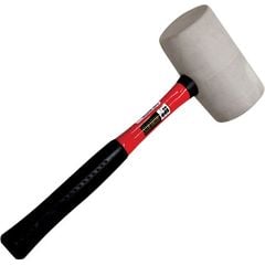 Roberts White Rubber Mallet 500g - Tradie Cart