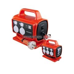 Power DC Ultracharge 15A RCD Safety Power Block 2X USB - Tradie Cart