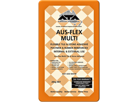ATA Aus Flex Multi (Orange Bag) Grey 20kg Rubber Based Tile Adhesive - Tradie Cart