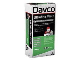 Davco Ultraflex Pro Off-White 20kg Rubber Based Tile Adhesive - Tradie Cart