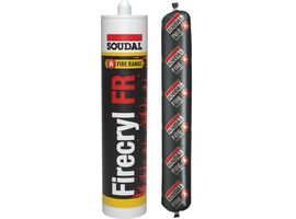 Soudal Firecryl FR Grey 310ml Fire Rated Acrylic Sealant - Tradie Cart