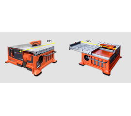 IQ Power Tools Cyclone 228 Dry Cut 7" Tabletop Saw - Tradie Cart