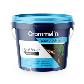 Crommelin Pond Sealer Black 1 Litre Waterproofing - Tradie Cart