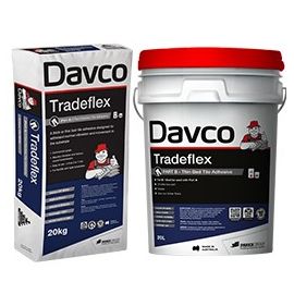 Davco Tradeflex (Part A 20 Litres and Part B 40kg) Two Part Tile Adhesive - Tradie Cart