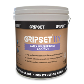 Gripset 11Y 15 Litres Waterproof Additive - Tradie Cart