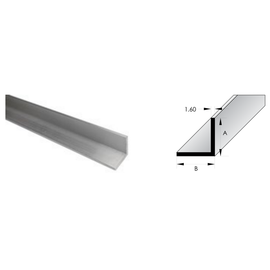BAT Trims Aluminum Geometric Angle 16mm X 16mm X 3mm X 3m Long - Tradie Cart