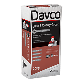 Davco Slate & Quarry  Charcoal Grey 20kg Tile grout - Tradie Cart