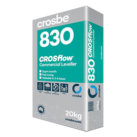 Crosbe CROSflow 830 20kg Commercial Floor Levelling - Tradie Cart