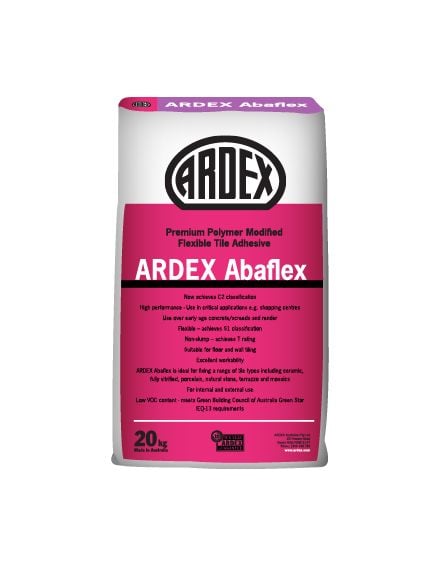 Ardex Abaflex 20kg Polymer Modified Tile Adhesive - Tradie Cart