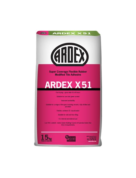 Ardex X51 Off White 20kg Rubber Modified Tile Adhesive - Tradie Cart