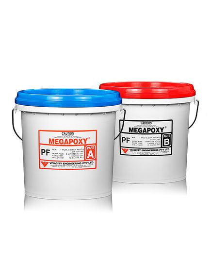 Megapoxy PF Grey 4 Litre Kit Epoxy Adhesive (3 Minutes) - Tradie Cart