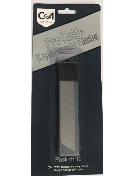 Pro Knife Replacement Blades 10pcs - Tradie Cart