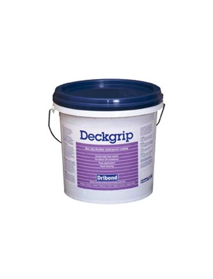 Dribond DeckGrip Cool Grey 10 Litres Trafficable Coating - Tradie Cart