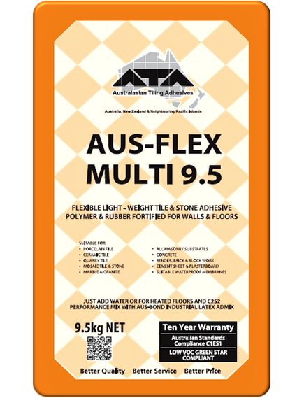 ATA Aus Flex Multi Light Off White 9.5kg Lightweight Tile Adhesive - Tradie Cart