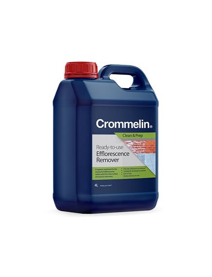 Crommelin Efflorescence Remover Clear 4 Litres - Tradie Cart