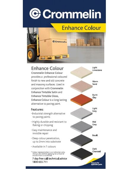 Crommelin Enhance Colours Burnt Clay 2 Litres Tint - Tradie Cart
