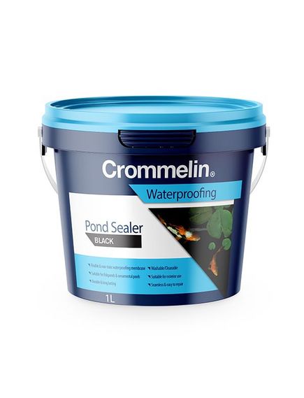 Crommelin Pond Sealer Black 1 Litre Waterproofing - Tradie Cart