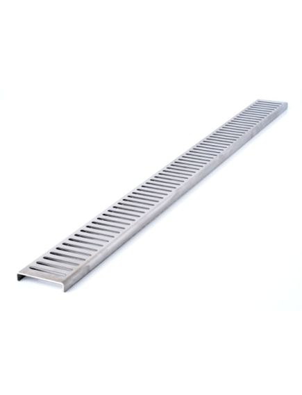 TradieCart: Akril Channel Grate Stainless Steel 1160mm