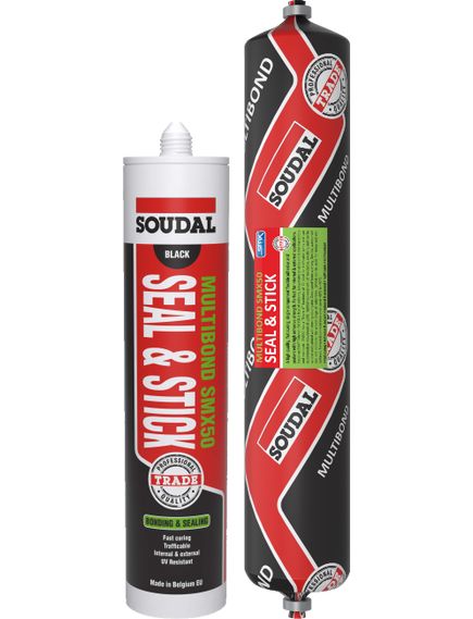 Soudal SMX50 Seal & Stick Concrete Grey 600ml Sealant - Tradie Cart