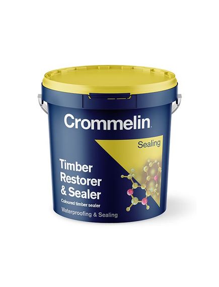 Crommelin Timber Restorer & Sealer Mahogany 4 Litres Water Based Sealer - Tradie Cart