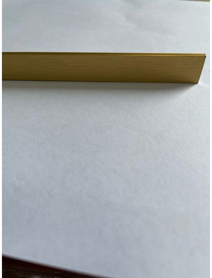DTA Aluminum Tiling Angle Brushed Gold 10mm X 3m - Tradie Cart