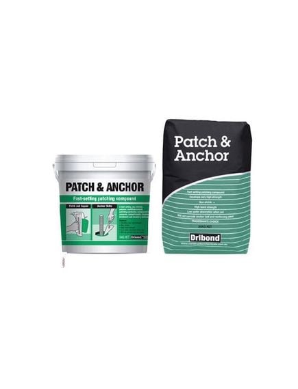 Dribond Patch & Anchor 5kg Fast setting Patching Compound - Tradie Cart