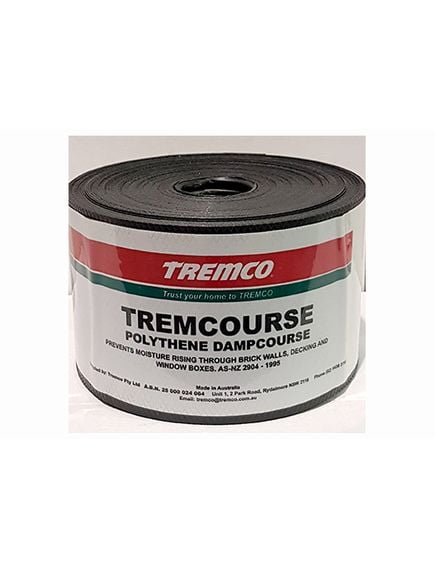 Tremco Tremcourse Dampcourse 110mm X 30m Roll - Tradie Cart