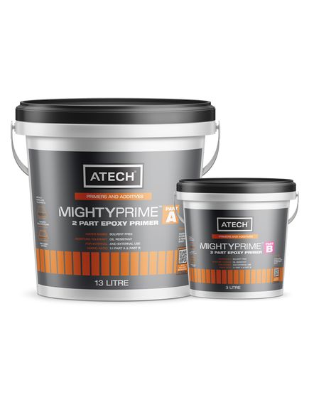 TradieCart:Atech MightyPrime 16 Litre Kit Epoxy Primer Moisture Barrier